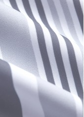 Criss Cross Striped Grey Tankini Set | thumb picture 