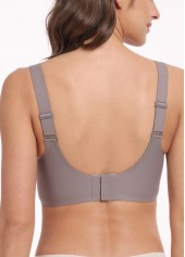 Dusty Purple V Neck Adjustable Bra | thumb picture 