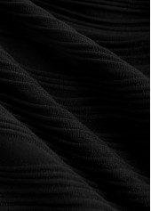 Jacquard Tie Black One Piece Swimdress | thumb picture 