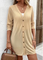 Lightweight Button Long Sleeve Light Cardigan | thumb picture 