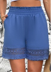 High Waisted Denim Blue Cover Up | thumb picture 