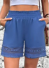 High Waisted Denim Blue Cover Up | thumb picture 