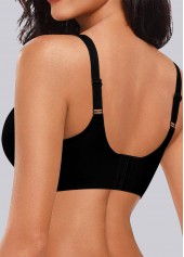 Black Push Up V Neck Bra | thumb picture 