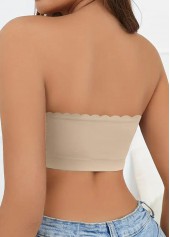 Skin Color Seamless Strapless Bandeau Bra | thumb picture 