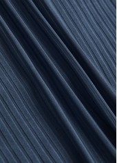 Plus Size Navy Lace Short Sleeve T Shirt | thumb picture 