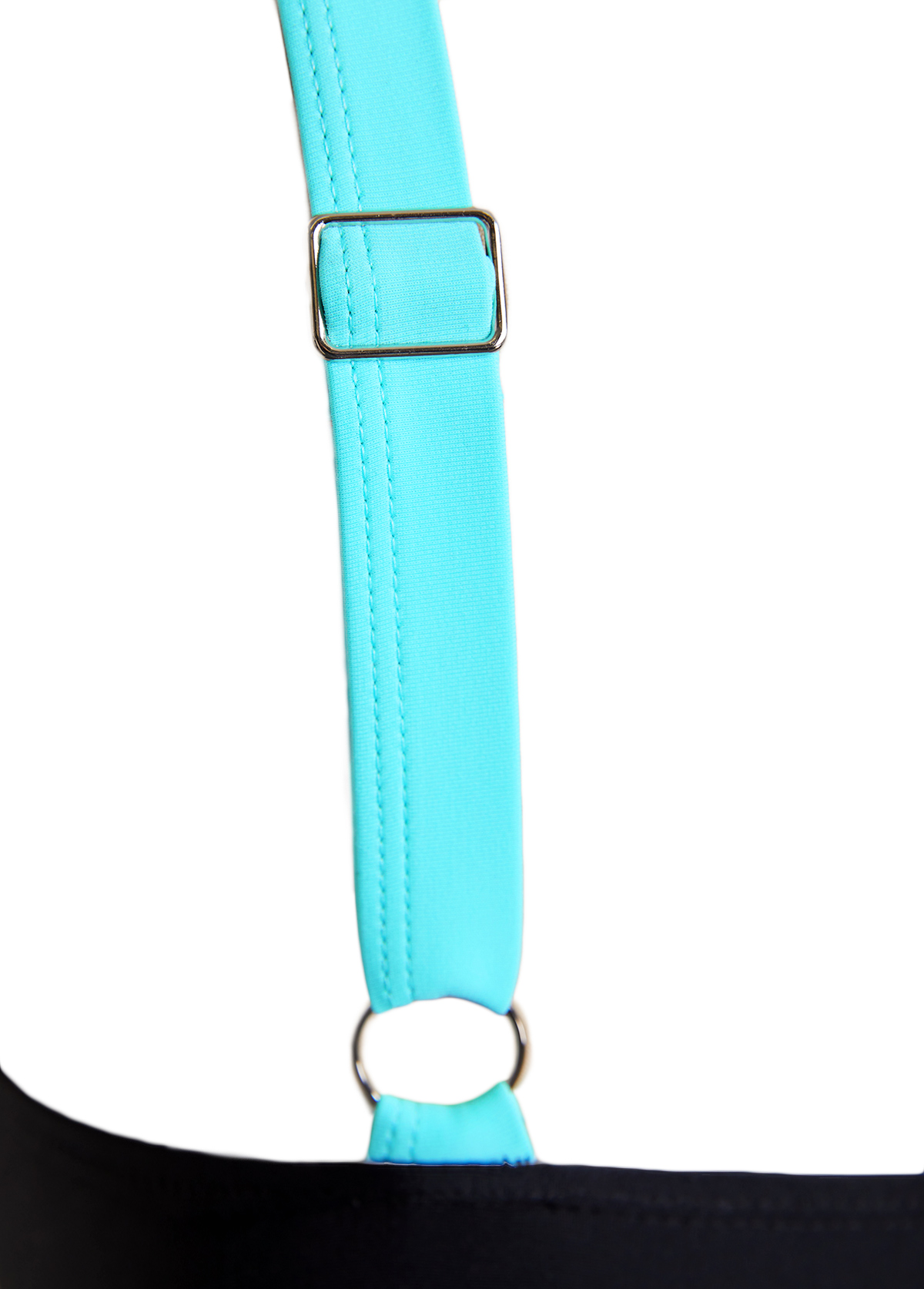 Criss Cross Ombre Cyan One Piece Swimwear | picture 