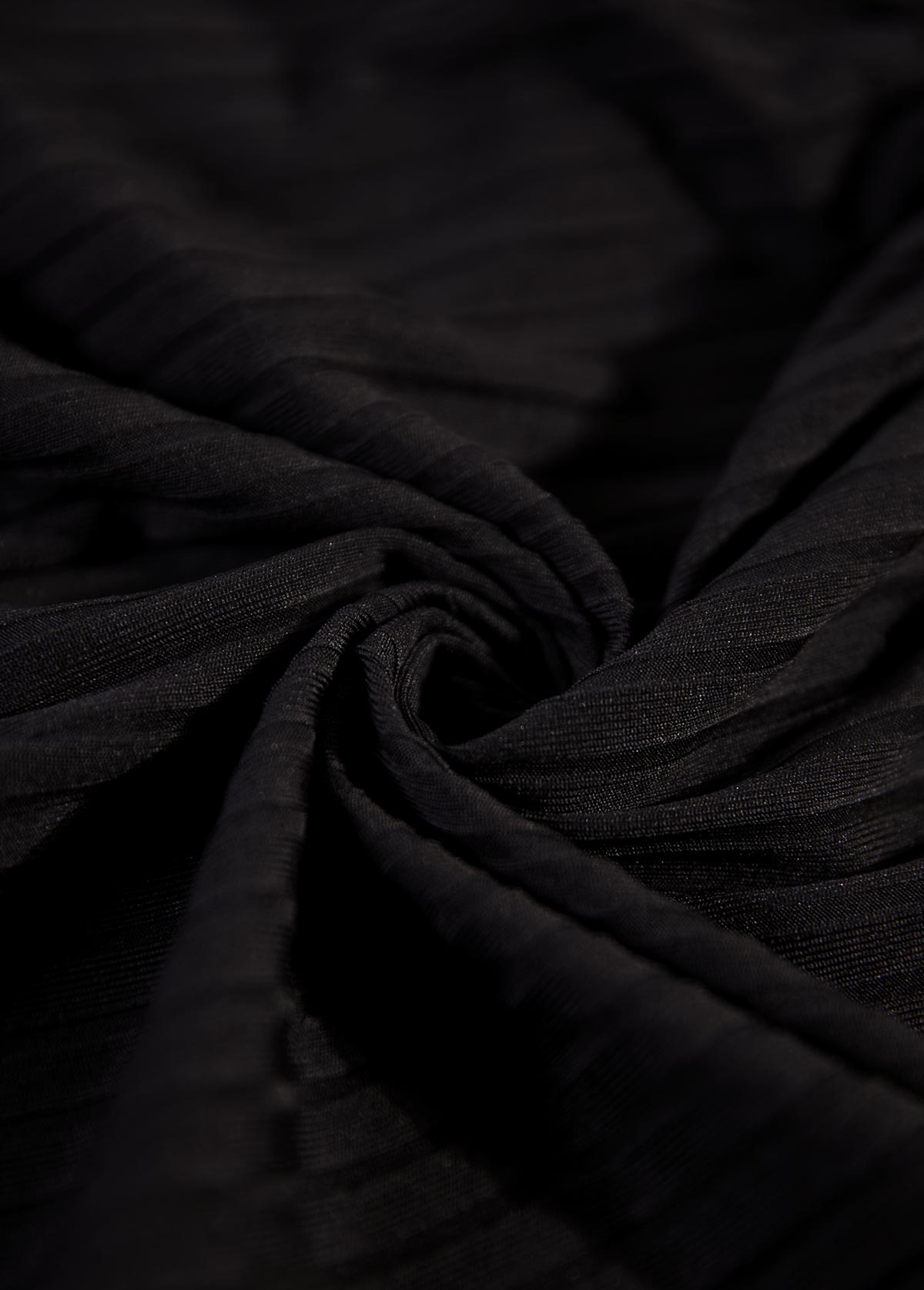 Square Neck Ruched Black Tankini Set | picture 