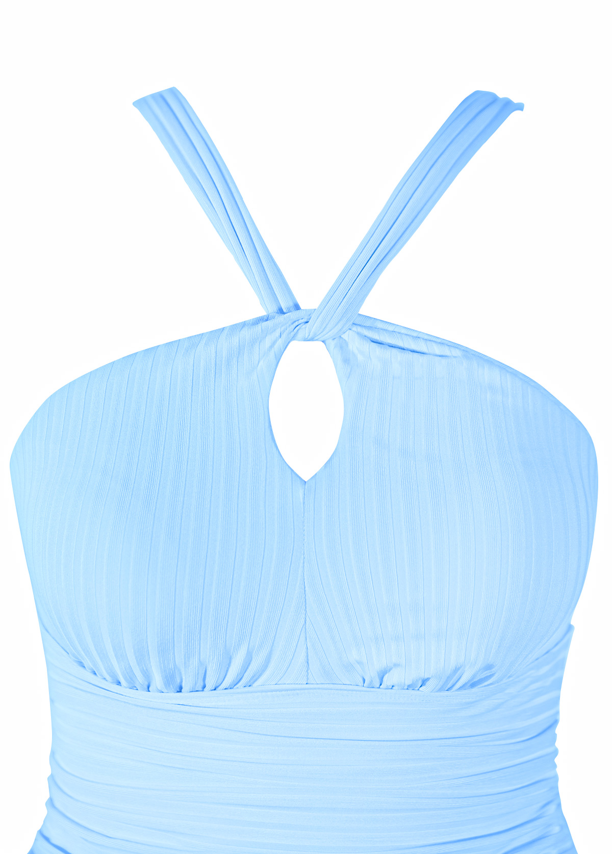 Cut Out Mid Waisted Tropical Plants Print Tankini Set | picture 