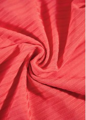 Contrast Binding Marine Life Print Coral Tankini Set | thumb picture 