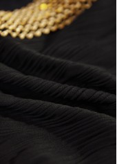 Jacquard High Waisted Black Bikini Set | thumb picture 