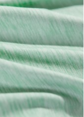 Black Patchwork Geometric Print Short Sleeve T Shirt | thumb picture 