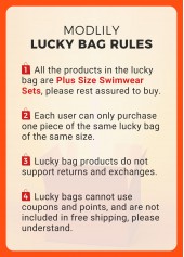 Lucky Bag-Random Color Plus Size Swimwear Sets-2 Pieces | thumb picture 