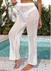 White Hollow Cover Up Beach Pants | thumb picture 