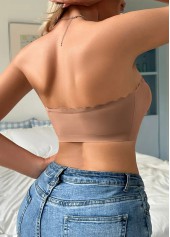 Light Coffee Push Up Bandeau Bra | thumb picture 
