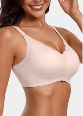Skin Color Push Up V Neck Bra | thumb picture 