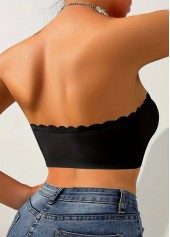 Black Seamless Push Up Bandeau Bra | thumb picture 