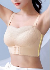 Skin Color Push Up Bandeau Bra