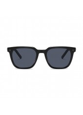 Black Plastic Star Design Square Sunglasses | thumb picture 