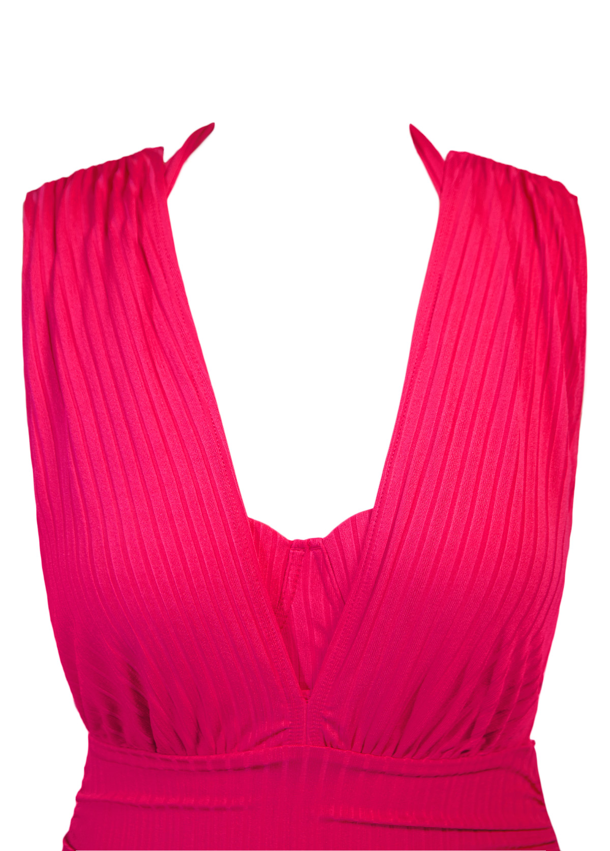 Hot Pink One Piece Swimwear and Bra | picture 