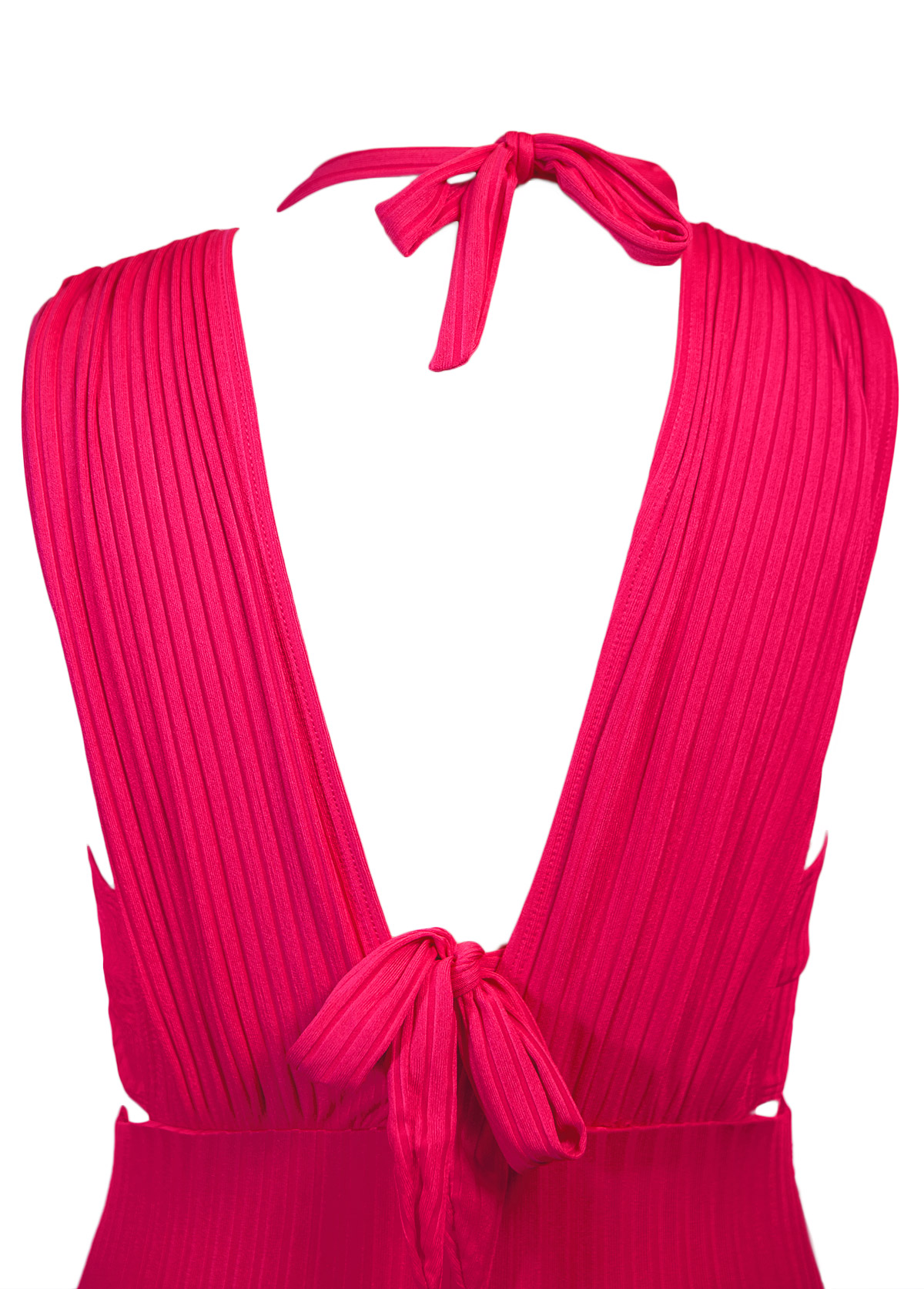 Hot Pink One Piece Swimwear and Bra | picture 