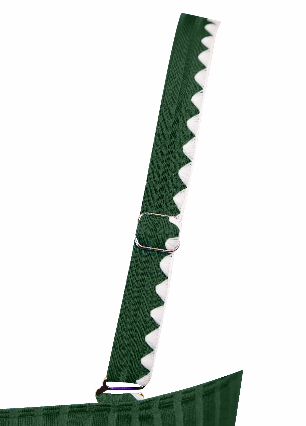 Mid Waisted Floral Print Blackish Green Tankini Set | picture 