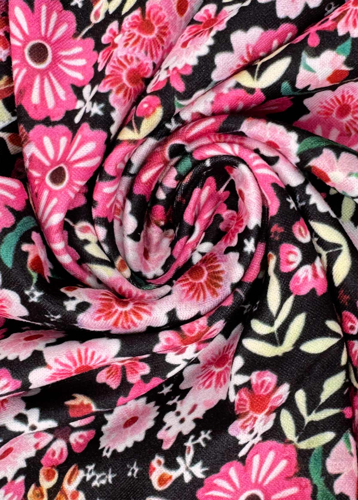 Multi Color Cut Out Ditsy Floral Print T Shirt | picture 