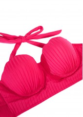 Hot Pink One Piece Swimwear and Bra | thumb picture 