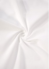 White Breathable Sleeveless Round Neck Tank Top | thumb picture 