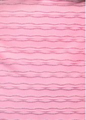 Jacquard Mid Waisted Light Pink Tankini Set | thumb picture 