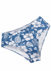 Two Piece Mid Waisted Floral Print Tankini Set | thumb picture 