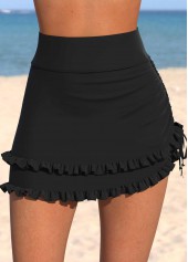 Asymmetry Paisley Print Red Tankini Top-No Bottom | picture 3