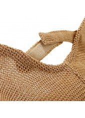 Dark Camel Breathable Visor Straw Hat | thumb picture 