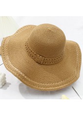 Dark Camel Color Foldable Visor Hat | thumb picture 
