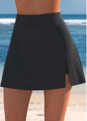 Metal Ring Geometric Print Mint Green Tankini Top-No Bottom | picture 3