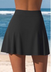 Metal Ring Geometric Print Mint Green Tankini Top-No Bottom | picture 2