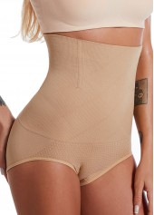 Skin Color High Waisted Shapewear Panties