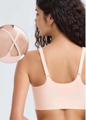 Skin Color Push-up V Neck Bra | thumb picture 