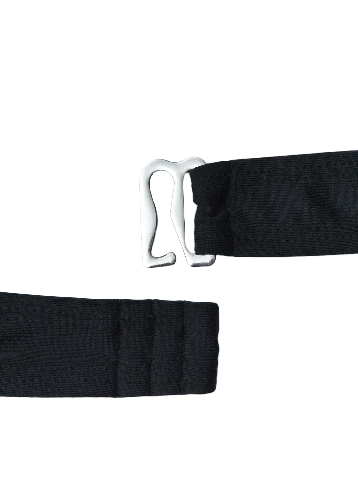 Lace Mid Waisted Black Bikini Set | picture 