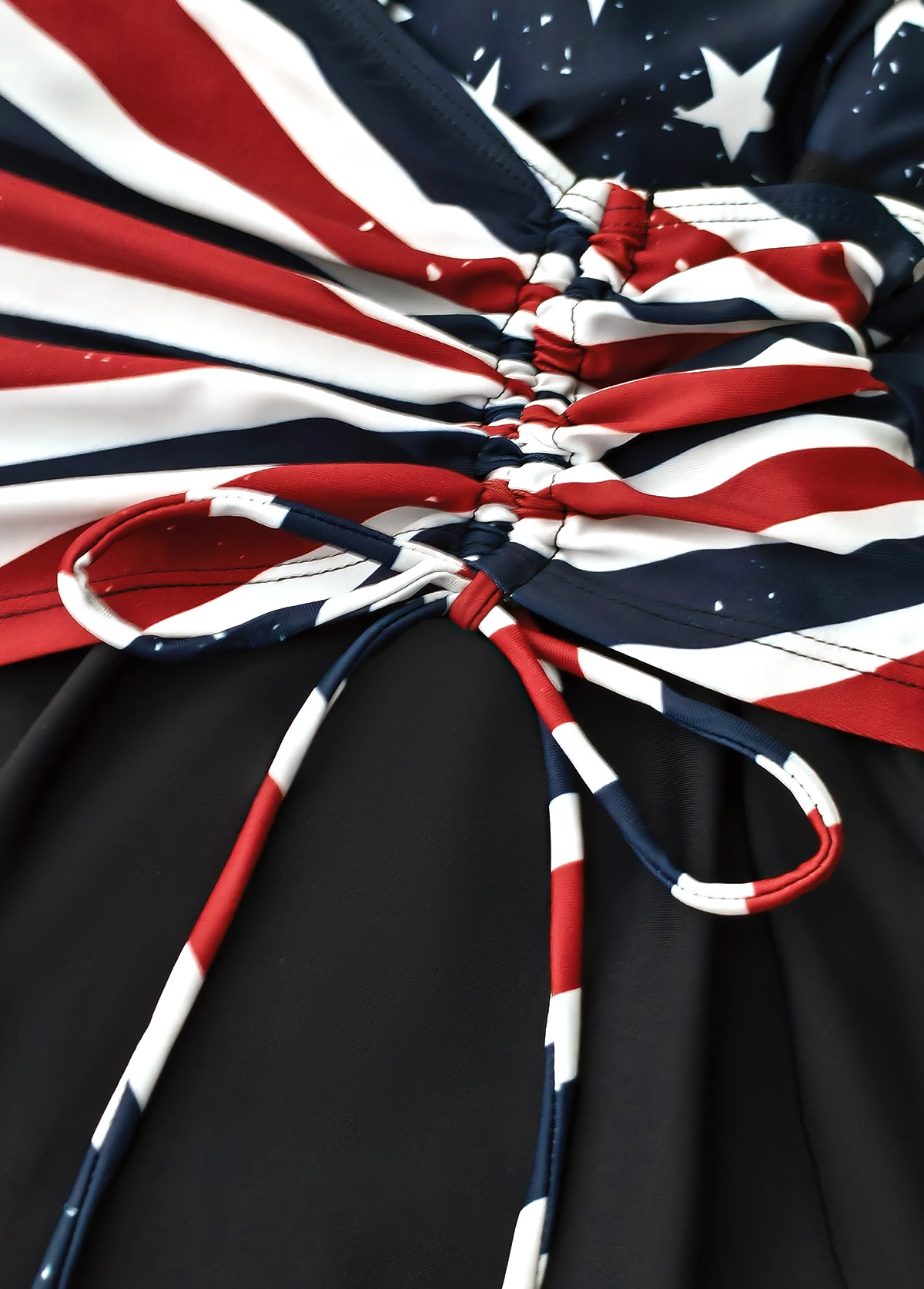 American Flag Multi Color One Piece Swimdress | picture 