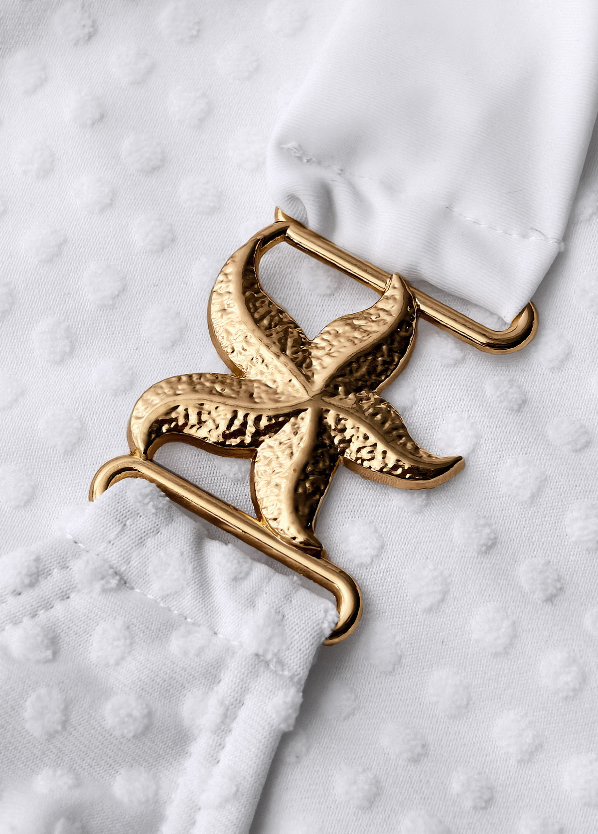 Low Waisted Tie White Bikini Set | picture 