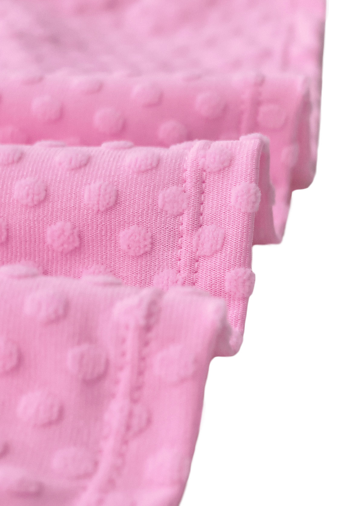 Mid Waisted Polka Dot Pink Tankini Set | picture 