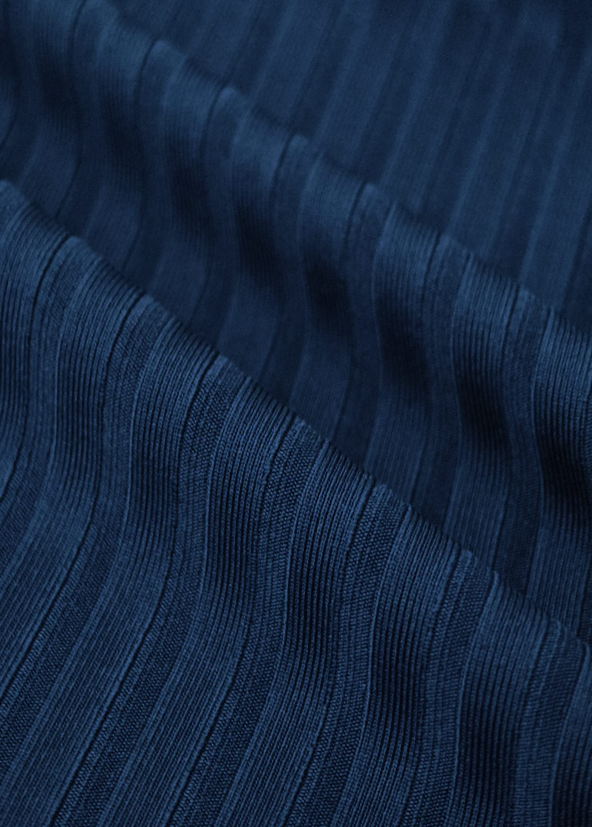 Mid Waisted Tropical Plants Print Navy Tankini Set | picture 