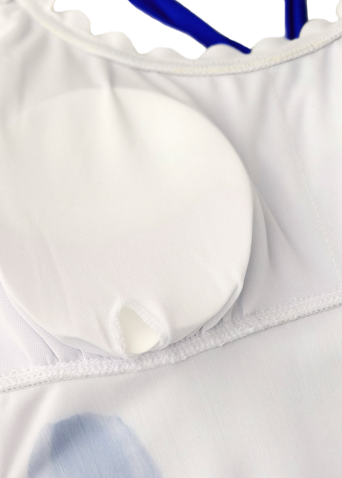 Mid Waisted Floral Print Royal Blue Tankini Set | picture 