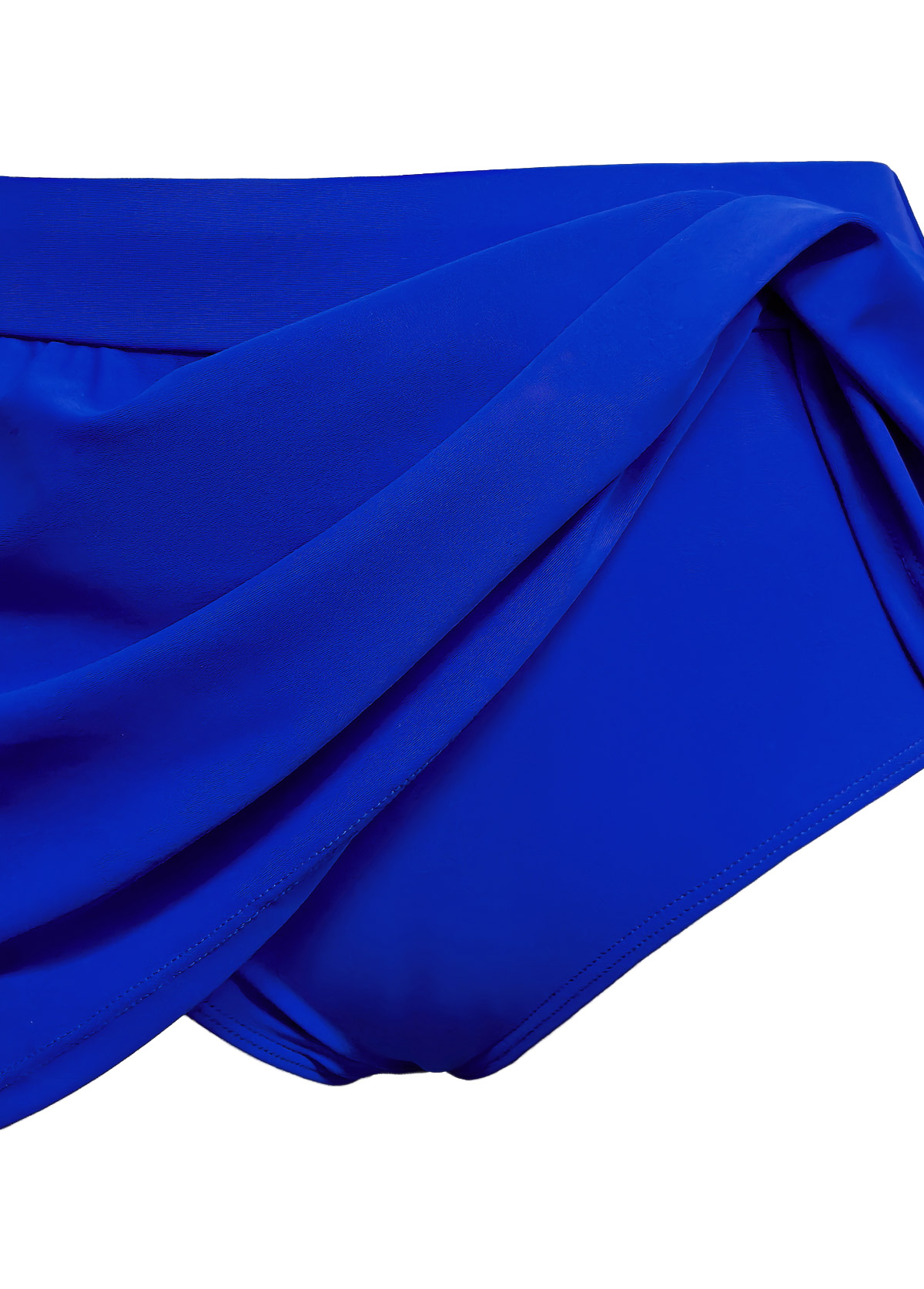 Mid Waisted Floral Print Royal Blue Tankini Set | picture 