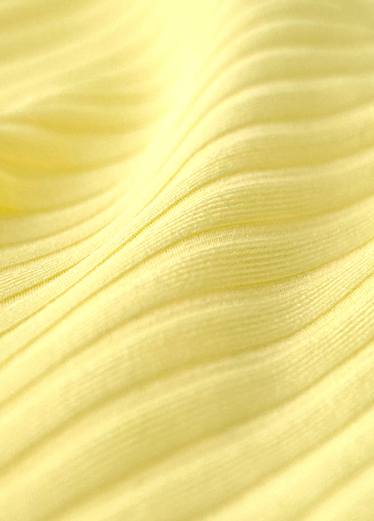 Mid Waisted Tropical Plants Print Light Yellow Tankini Set | picture 