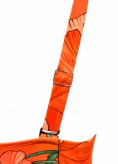 Tie Floral Print Black One Piece Swimdress | thumb picture 