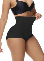 Black Shapewear Stretchy High Waisted Panties | thumb picture 