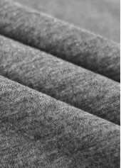 Grey Sleeveless V Neck Tank Top | thumb picture 