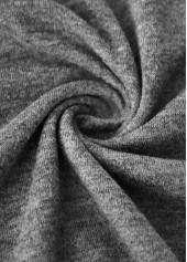 Grey Sleeveless V Neck Tank Top | thumb picture 