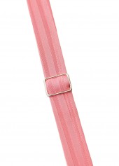 Mid Waisted Tropical Plants Print Dusty Pink Tankini Set | thumb picture 